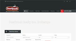 Desktop Screenshot of deerbrookproperty.com